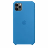 Etui i futerały do telefonów - APPLE SILICONE CASE MY1J2ZM/A IPHONE 11 PRO MAX SURF BLUE BEZ OPAKOWANIA - miniaturka - grafika 1