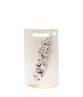 Ozdoby do włosów - Solida Patentspange Patentspange t-shell Strass Klamry do włosów 1 szt. - miniaturka - grafika 1