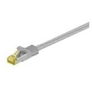 MicroConnect RJ-45/RJ-45 kat.7 S/FTP Szary 1.5m SFTP7015 - Patchcordy - miniaturka - grafika 1