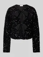 Bluzki damskie - Bluzka o kroju regular fit z wiązanym detalem model ‘ARIA’ - miniaturka - grafika 1