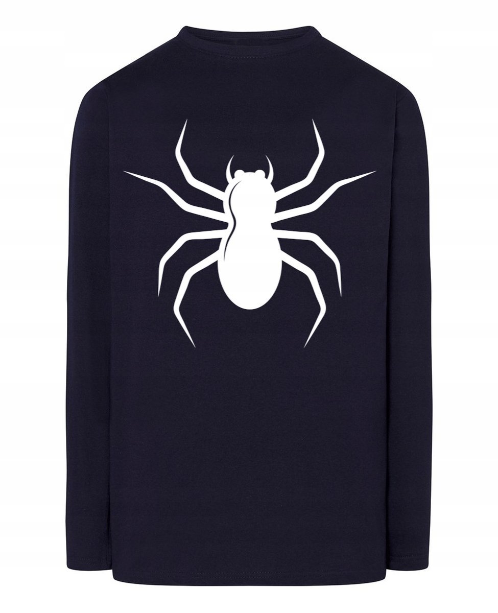 Longsleeve męski Halloween SPIDER PAJĄK r.S