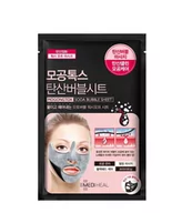 Maseczki do twarzy - Mediheal Mogongtox Soda Bubble maska w płachcie musująca oczyszczająca 18ml - miniaturka - grafika 1