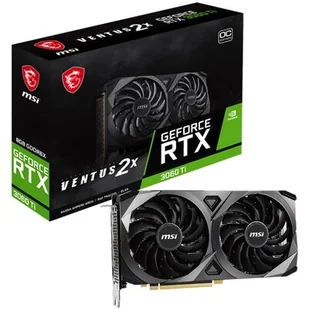 MSI GeForce RTX 3060 Ti VENTUS 2X OC 8GB GDDR6X - Karty graficzne - miniaturka - grafika 1