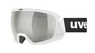 Gogle narciarskie - UVEX CONTEST CV SKI damskie / męskie / uniwersalne Gogle narciarskie, biały matowy - miniaturka - grafika 1