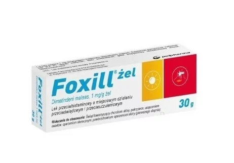 Polpharma FOXILL 30 g żel 3223243