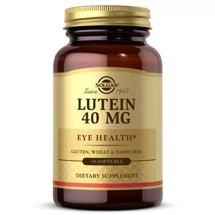 Solgar Luteina 40 mg - 30 kaps. - Witaminy i minerały - miniaturka - grafika 1