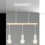 Lampy sufitowe - Candellux IZZY LAMPA WISZĄCA 3X60W E27 BIAŁY 33-78070 - miniaturka - grafika 1
