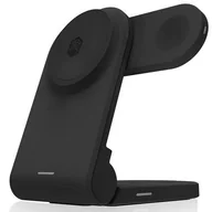 Ładowarki do telefonów - Ładowarka indukcyjna STM ChargeTree MAG 3w1 MagSafe 15W Czarny - miniaturka - grafika 1