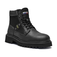 Buty trekkingowe męskie - BLAUER Skórzane trapery BUXTON03 - miniaturka - grafika 1