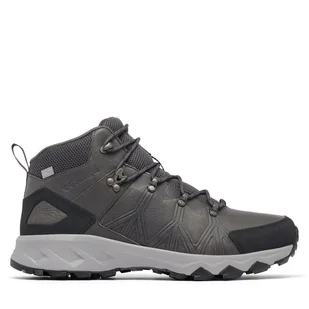 Trekkingi Columbia Peakfreak II Mid Outdry Leather 2100701 Szary - Buty trekkingowe męskie - miniaturka - grafika 1