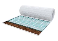 Materace - Nakładka na materac MALTA PIANKA KOKOS Twarda nakładka dla alergików - 140 x 200 - 5 cm - miniaturka - grafika 1