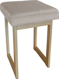 Atos TABORET SOLID 60cm STOŁEK LOFT podstawa złota MG09 - Taborety i hokery - miniaturka - grafika 1
