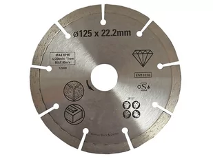 Stanley diamentowa tarcza segmentowa do betonu 125 x 22,2 mm - Tarcze do pił - miniaturka - grafika 1