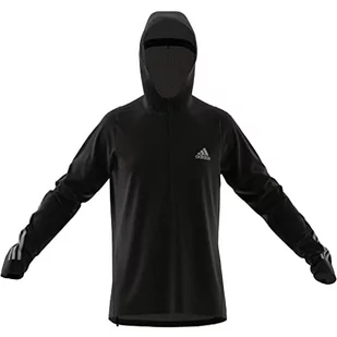 adidas Męska kurtka Run Icons JKT M, czarny, XL - Kurtki męskie - miniaturka - grafika 1