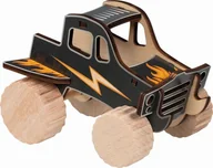 Chodziki - Zrób to sam drewniany model pojazdu do składania Monster Truck Goki - miniaturka - grafika 1