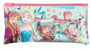 zestaw linijka ołówek saszetka temperówka ołówek Kraina Lodu Frozen - Piórniki - miniaturka - grafika 1
