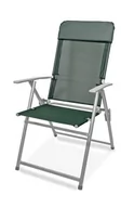 Fotele i krzesła ogrodowe - Krzesło Ogrodowe Składane Zielone - miniaturka - grafika 1