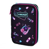 Piórniki - Astra Piórnik podwójny bez wyposażenia Head Girl Go! - miniaturka - grafika 1