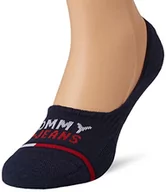 Skarpetki męskie - Tommy Hilfiger Mid Cut Footie (opakowanie 2) Unisex-Dorosły, Navy, 39 EU - miniaturka - grafika 1