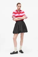 Spódnice - Karl Lagerfeld spódnica kolor czarny mini rozkloszowana A4W12025 - miniaturka - grafika 1