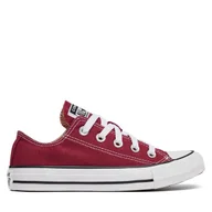 Trampki damskie - Trampki Converse Chuck Taylor All Star Ox M9691C Bordowy - miniaturka - grafika 1