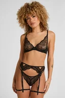 Akcesoria do bielizny - Hunkemöller Podwiązki Isabelle Czarny - miniaturka - grafika 1