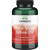 Suplementy naturalne - Swanson - Olive Leaf Extract, Liść Oliwny, 500 mg, 60 kapsułek - miniaturka - grafika 1