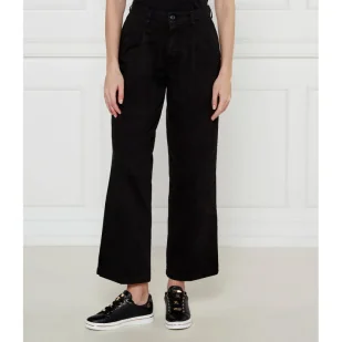 Guess Jeans Spodnie flare fit high waist - Spodnie męskie - miniaturka - grafika 1