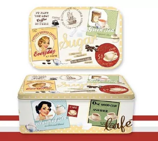 R2S Pudełko na herbatę z wzorem kuchennym R0077#VHCS - Pojemniki kuchenne - miniaturka - grafika 1