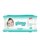 Chusteczki nawilżane - Gizmo - Chusteczki Nawilżane Dla Dzieci BABY 60 Sztuk 8681020801635 - miniaturka - grafika 1