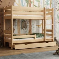 Szafy i szafki dla dzieci - Łóżko piętrowe sosnowe dla dzieci Pine Loft - miniaturka - grafika 1