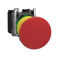 Inne akcesoria elektryczne - Schneider Electric Napęd przycisku grzybkowy 22mm czerwony 1Z 1R XB5AT845 XB5AT845 - miniaturka - grafika 1