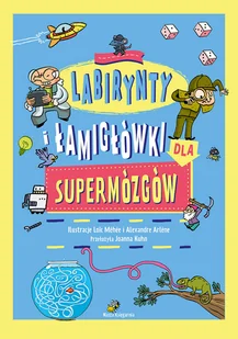 Labirynty i łamigłówki dla supermózgów - Książki edukacyjne - miniaturka - grafika 1