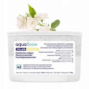 Osuszacz powietrza Pochłaniacz wilgoci osuszacz na pleśń wilgoć jaśminowy 400 ml AquaFloow - Domowe osuszacze powietrza - miniaturka - grafika 1