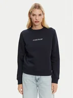 Bluzy damskie - Guess Jeans Bluza W4YQ10 KC811 Granatowy Regular Fit - miniaturka - grafika 1