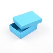 Opakowania i torebki na prezenty - Pudełko ozdobne, M, niebieskie - miniaturka - grafika 1