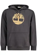 Bluzy męskie - TIMBERLAND MĘSKA BLUZA Z ROZPINANYM NA ZAMEK CZARNA - Timberland - miniaturka - grafika 1