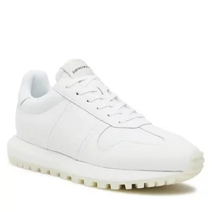 Sneakersy Emporio Armani X4X640 XN949 N499 Opt.White/Opt.White - Półbuty męskie - miniaturka - grafika 1