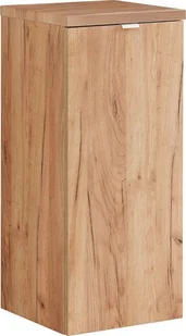 Elior Półsłupek łazienkowy z koszem na pranie - Malta 4X Dąb - Szafki łazienkowe - miniaturka - grafika 1