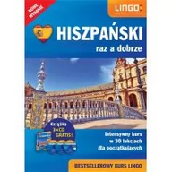 Książki do nauki języka hiszpańskiego - Hiszpański raz a dobrze. Intensywny kurs w 30 lekcjach + CD - miniaturka - grafika 1