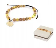 Bransoletki - Bransoletka Złoty Liść Klonu (Różne Kolory) BZ113 - miniaturka - grafika 1