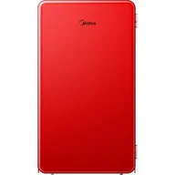 Lodówki - MIDEA MDRD142SLE32 83.5cm Czerwona - miniaturka - grafika 1
