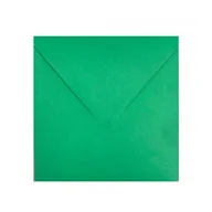 Koperty - Koperty kwadratowe zielone intensywne 120g/m2 K4 Shan 10szt - miniaturka - grafika 1