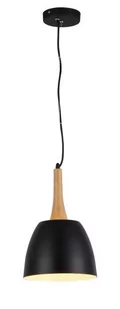 Azzardo PRATO FLPR20BK Lampa wisząca CzarnyA - Lampy sufitowe - miniaturka - grafika 1