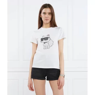 Koszulki i topy damskie - Karl Lagerfeld T-shirt | Regular Fit - grafika 1