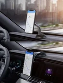 Uchwyty samochodowe do telefonów - Aukey AUKEY HD-C49 Uchwyt na telefon 360 metaliczny - miniaturka - grafika 1