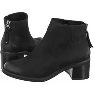 Botki damskie - Botki Czarne 18447 9 (NE399-a) Nessi - miniaturka - grafika 1