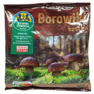 Pewni Dobrego - Borowik kostka - Mrożonki warzywne i owocowe - miniaturka - grafika 1