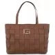 Torebki damskie - Guess Torba Liberty City Tote Cognac HWEG81 35230 (GU147-a) - grafika 1