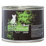 Mokra karma dla kotów - Catz Finefood Purrrr N.105 Łosoś puszka 190g MS_14813 - miniaturka - grafika 1